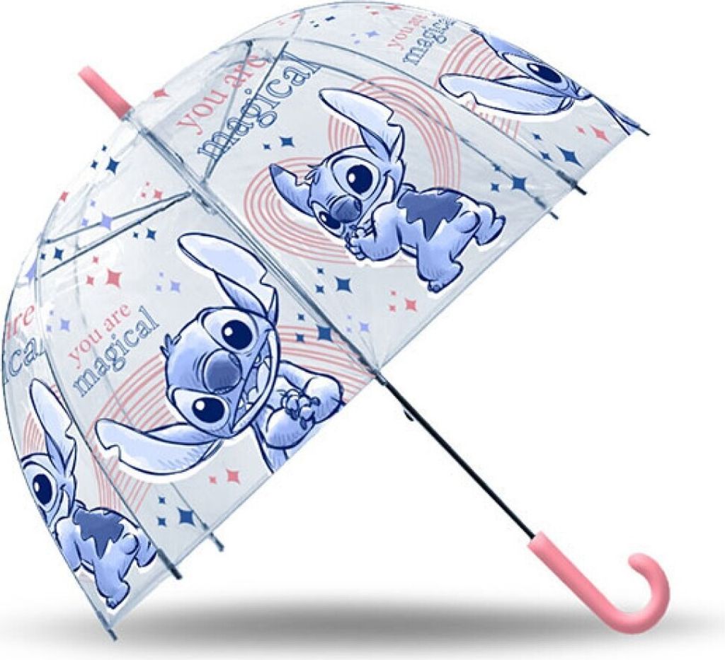 Parapluie enfant Disney Stitch transparent Image du produit 