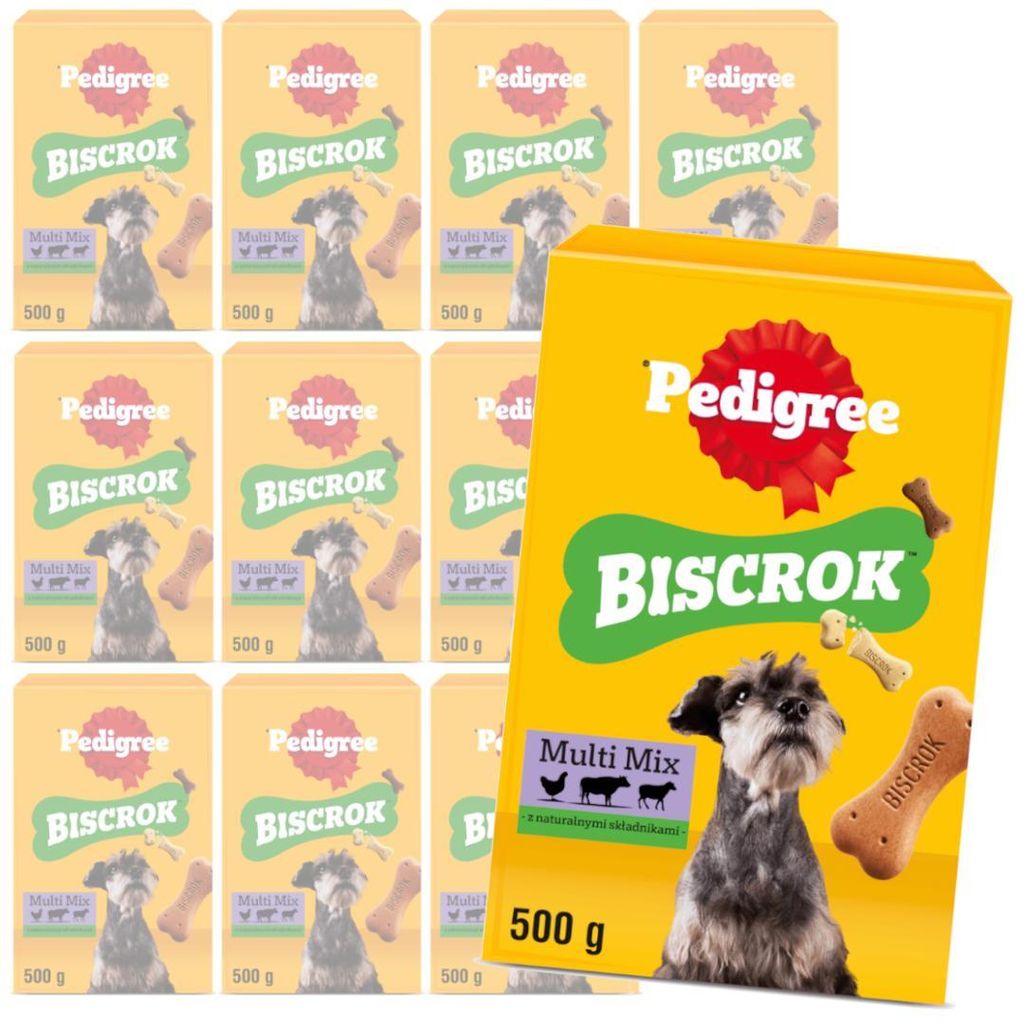 Pedigree Biscrok Multi Mix 6 x 500g Przysmak Dla Psa Zdjęcie produktu 