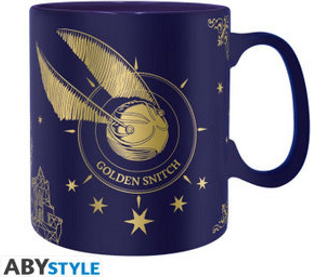 HARRY POTTER - Mug - 460 ml - Golden Snitch - cardboard box