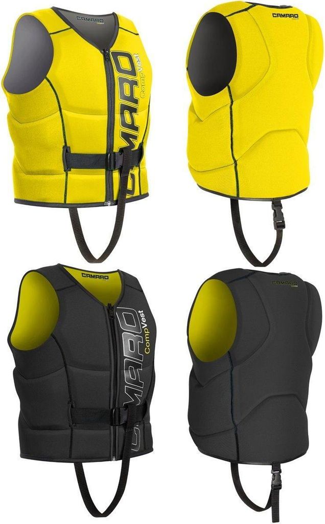 Camaro Comp Vest Kinder Neopren Wende Neopren Prallschutz Auftriebweste bis 50kg Type A - Groesse: XS (116-1 bis 55cm)