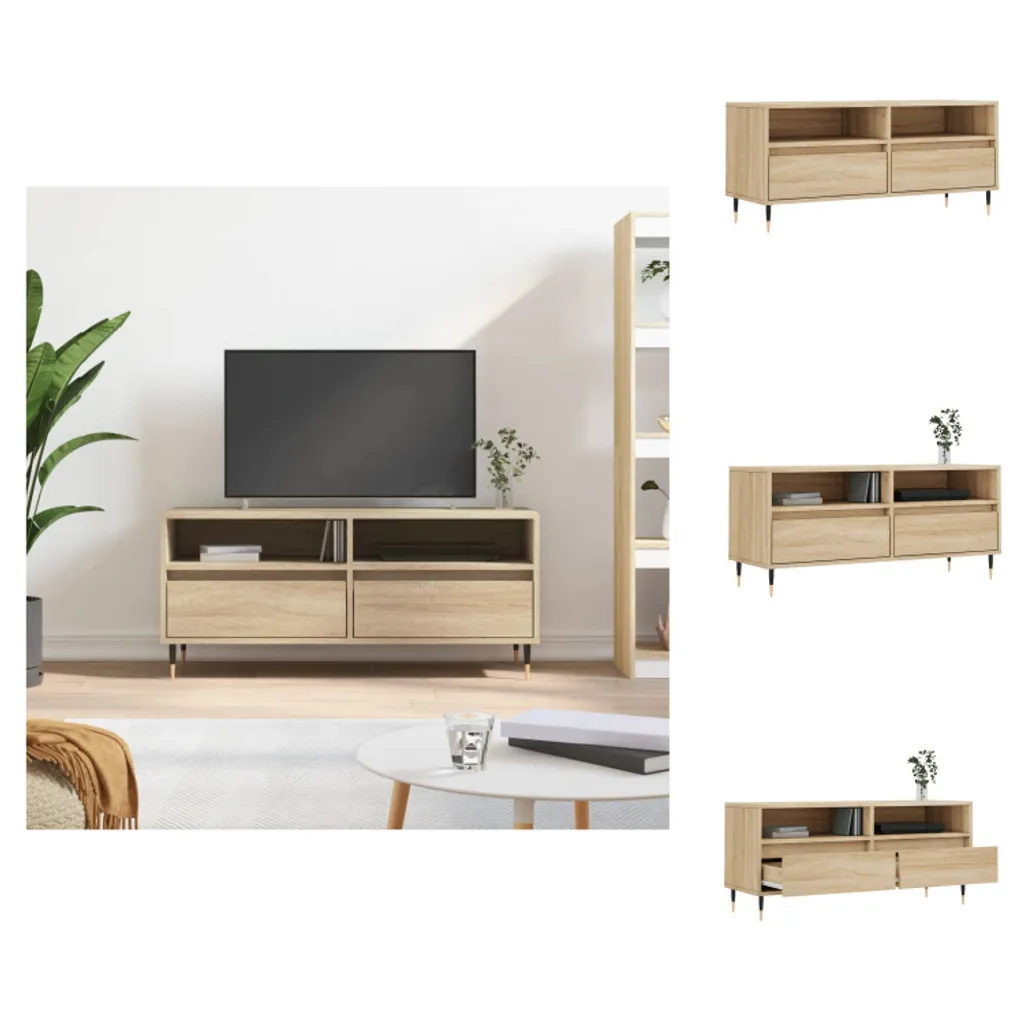 Recensione Mobile TV vidaXL Sonoma 100x34,5x44,5 | Affare Imperdibile