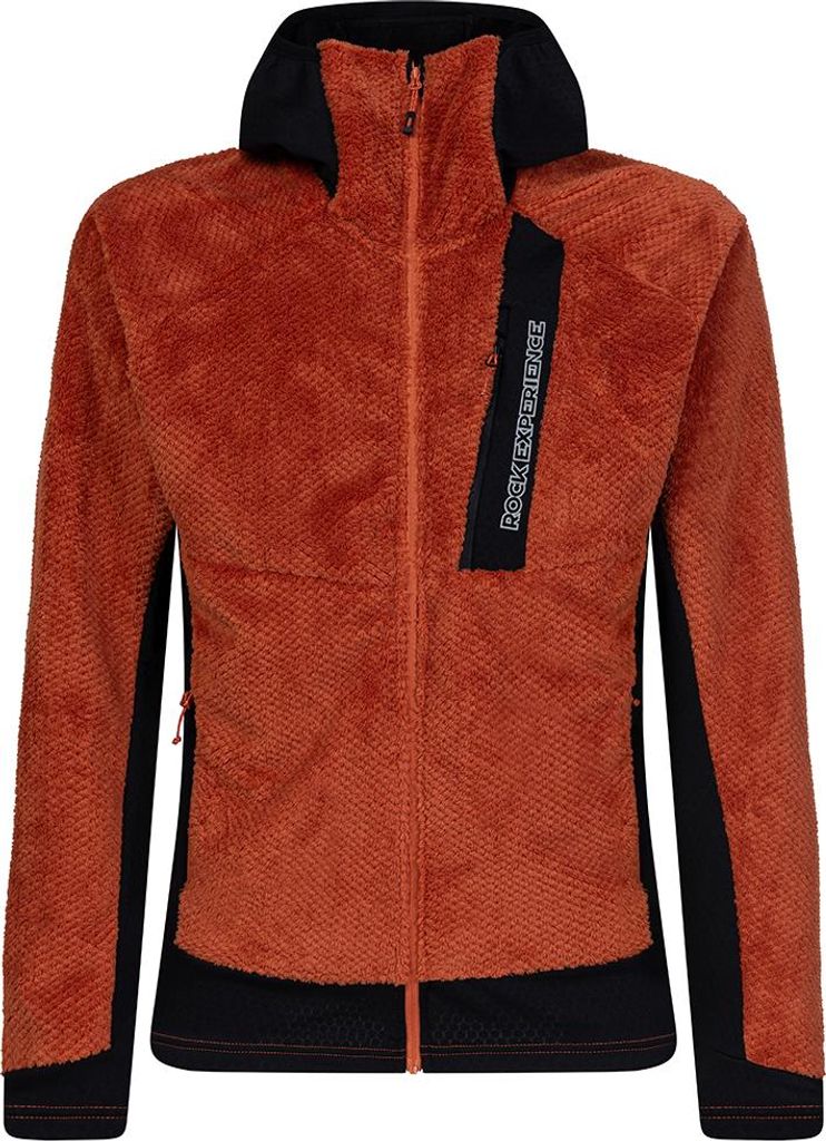 Rock Experience Blizzard Tech Fleece Mit Durchgehendem Reißverschluss Orange M Mann Orange M