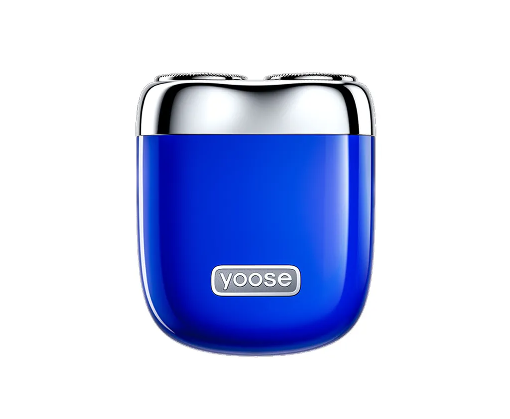 Regalo Uomo: Rasoio Elegante YOOSE MINI 2 Blu in Scatola Lega