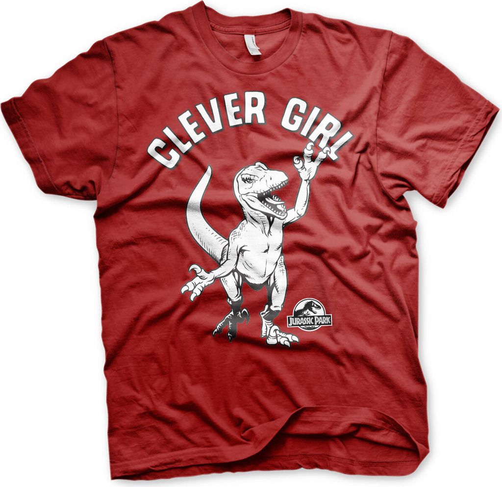 Clever Girl T-Shirt - Large - Tango-Red