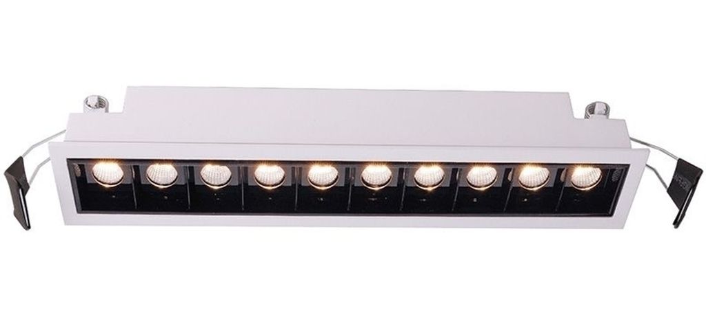 Deko-Light 565251 Deckeneinbauleuchte Ceti 10 , Weiß-matt