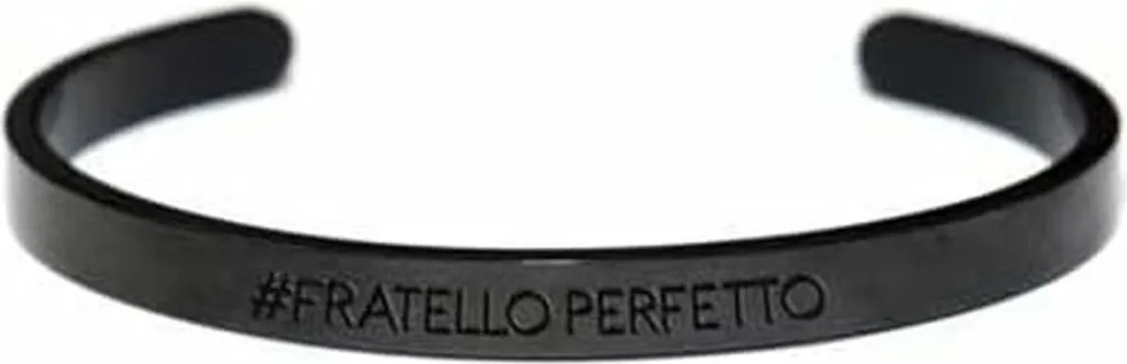 Regalo Donna Perfetto: Bracciale CO88 8CB-19057 Nero con Confezione
