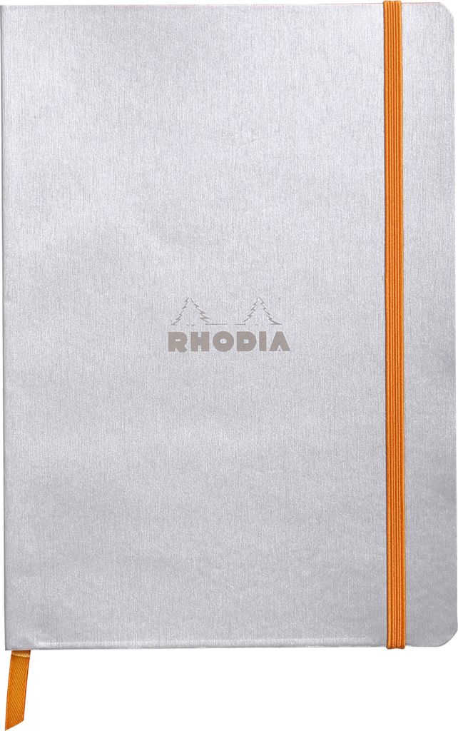 Rhodia Flex Nbuch A5 dot 72Bl silber