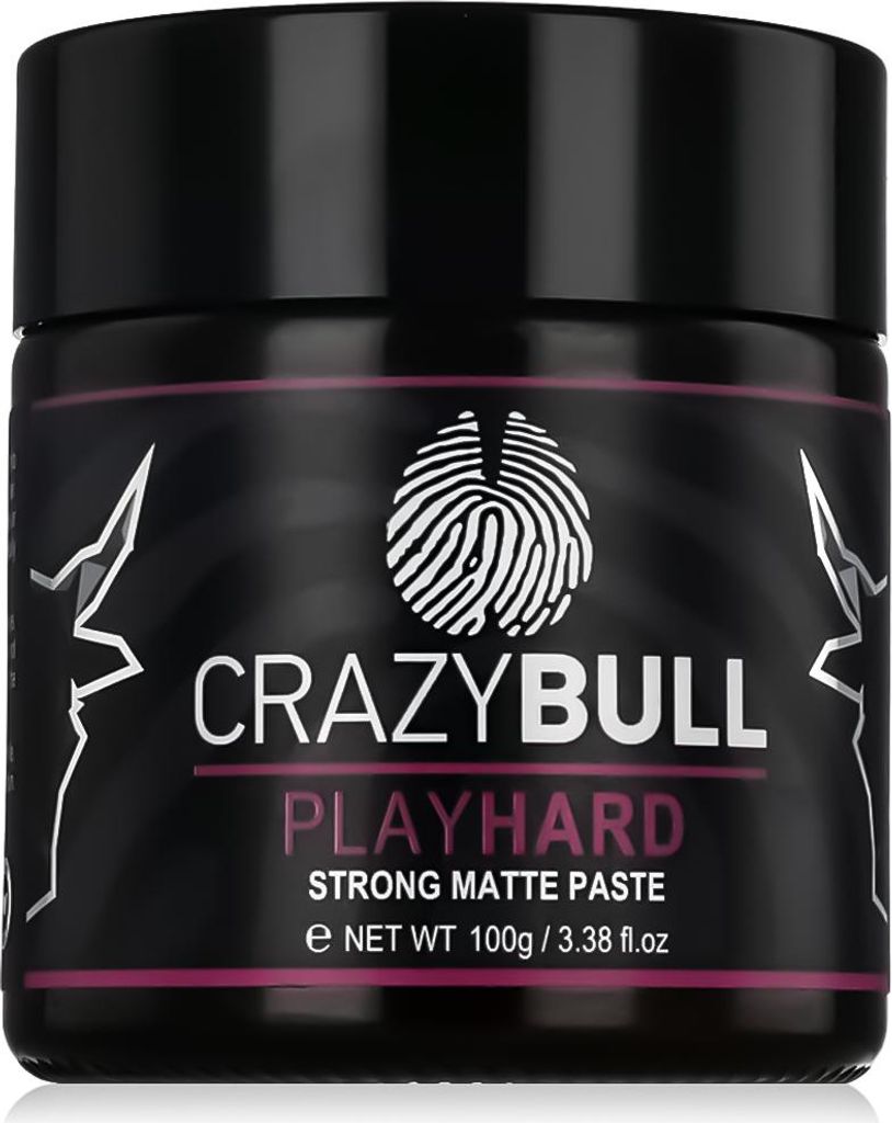 CrazyBull Play Hard Strong Matte Paste 100 g Image du produit 