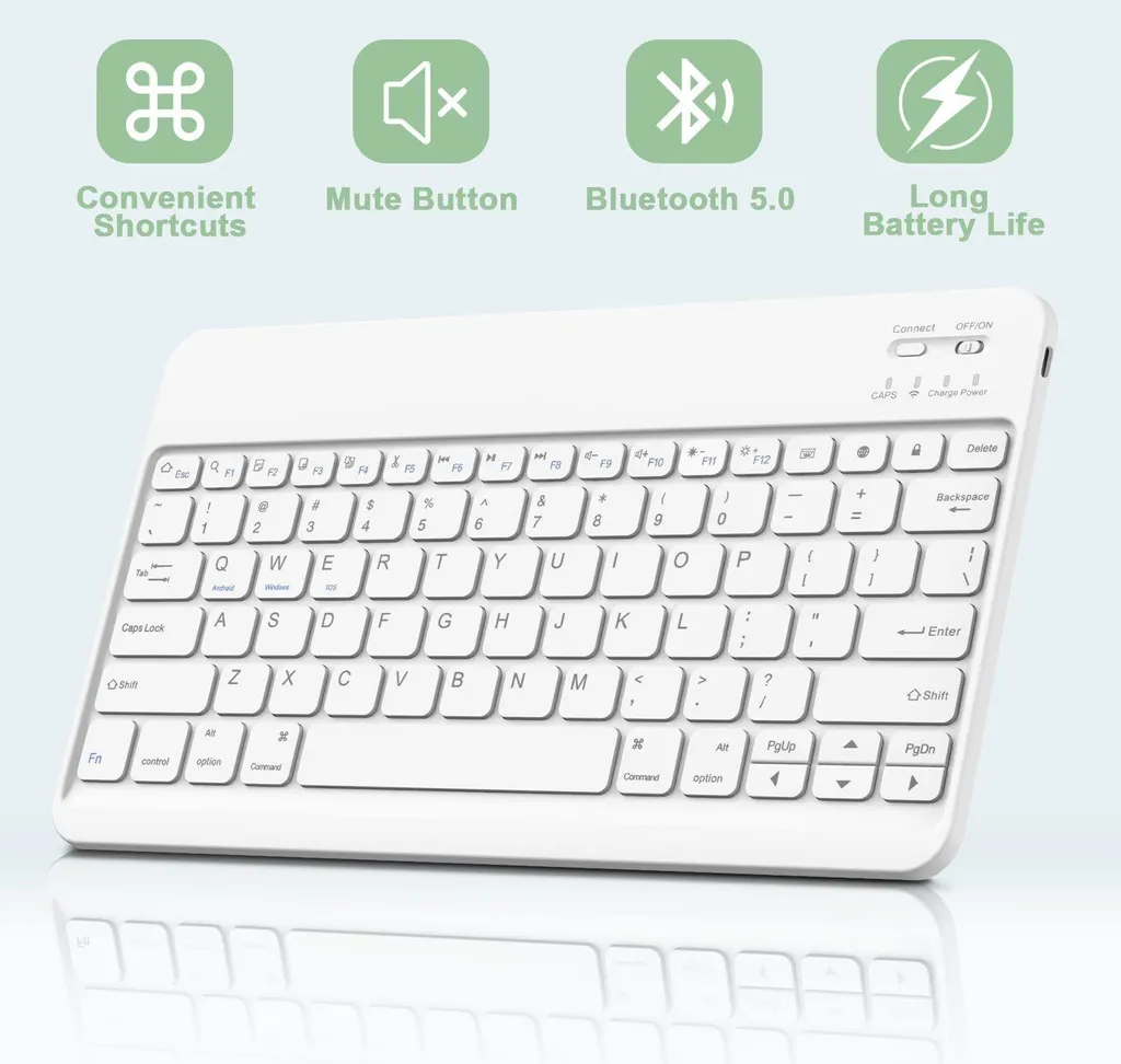 Clavier Bluetooth Rétroéclairé et Étui Violet Samsung Galaxy Tab S8 Plus