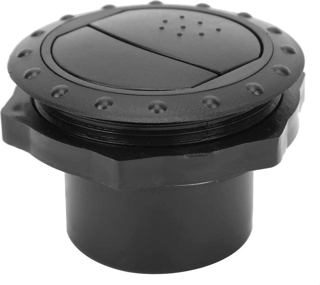 Auto Klimaanlage Ausgang Vent Trim Knob Style Runde Wartung für RVs Busse BooteSchwarz