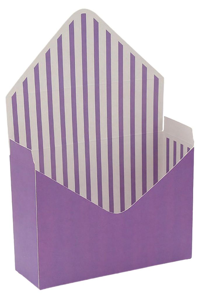 Valentinstag-Geschenkbox mit Blumenmuster, ideal für Blumensträuße, Blumenverpackung, Geschenktüte aus Papier, kleiner Faltumschlag, Geschenkbo...