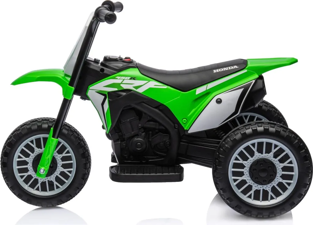 Moto Électrique Milly Mally Honda CRF 450R Batterie 6V Verte