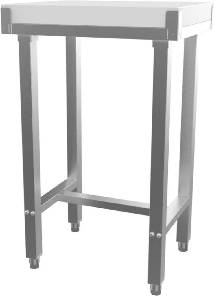 Planche à découper 500x400 mm avec plateau 50 mm et hauteur 750 mm