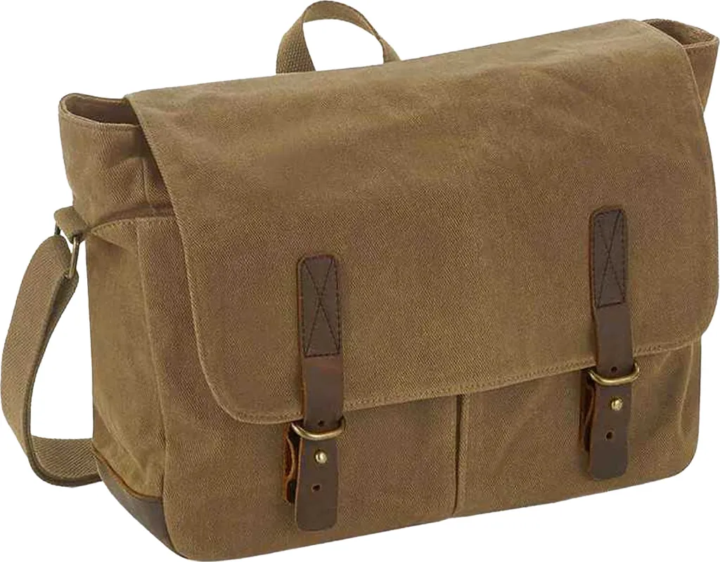 Sac Bottines Quadra Heritage Sable - Finition Similicuir et Toile Renforcée