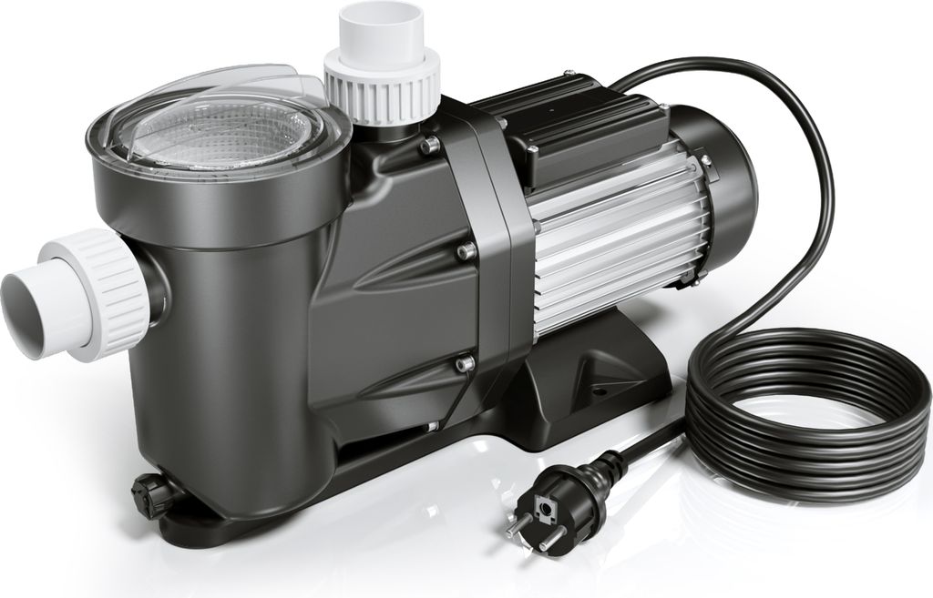 Wiltec Poolpumpe 33600 l/h 1500 W Schwimmbadpumpe Produktbild 