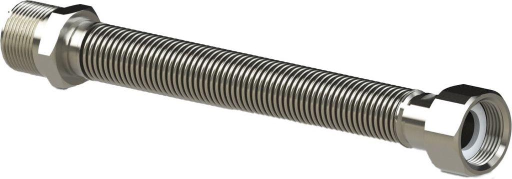 Sanicomfort flexibles Edelstahl-Wellrohr 1/2 Produktbild 
