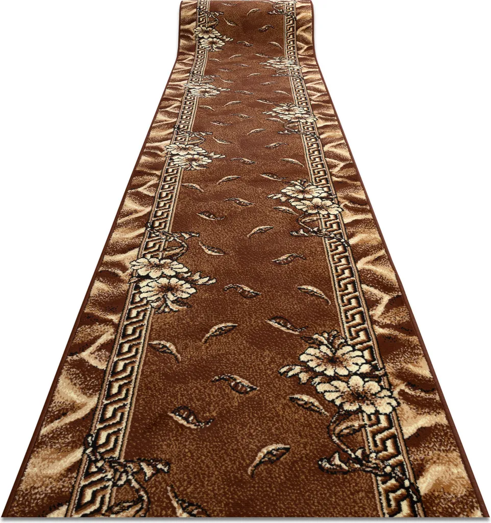 Marche BCF TRIO Marron 60 cm - Tapis d'Escalier 60x270 cm Antidérapant