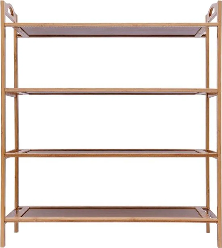Meuble à chaussures marron aspect bois élégant - Porte-chaussures 30 paires