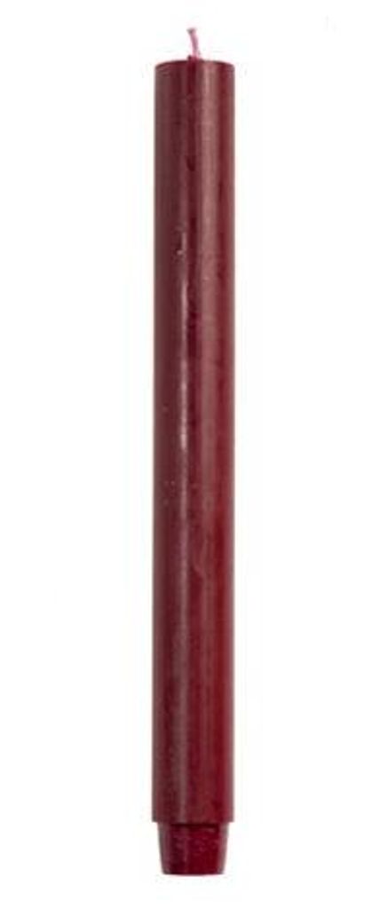 Rustik Lys Dinnerkerzen 2,6 × 30 cm – Bordeaux – 1 Stück Produktbild 