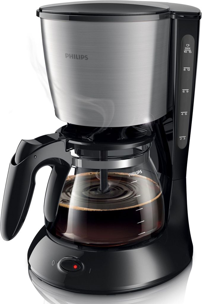 Macchina da caffè Philips Daily, nera (HD7462/20) Immagine del prodotto 