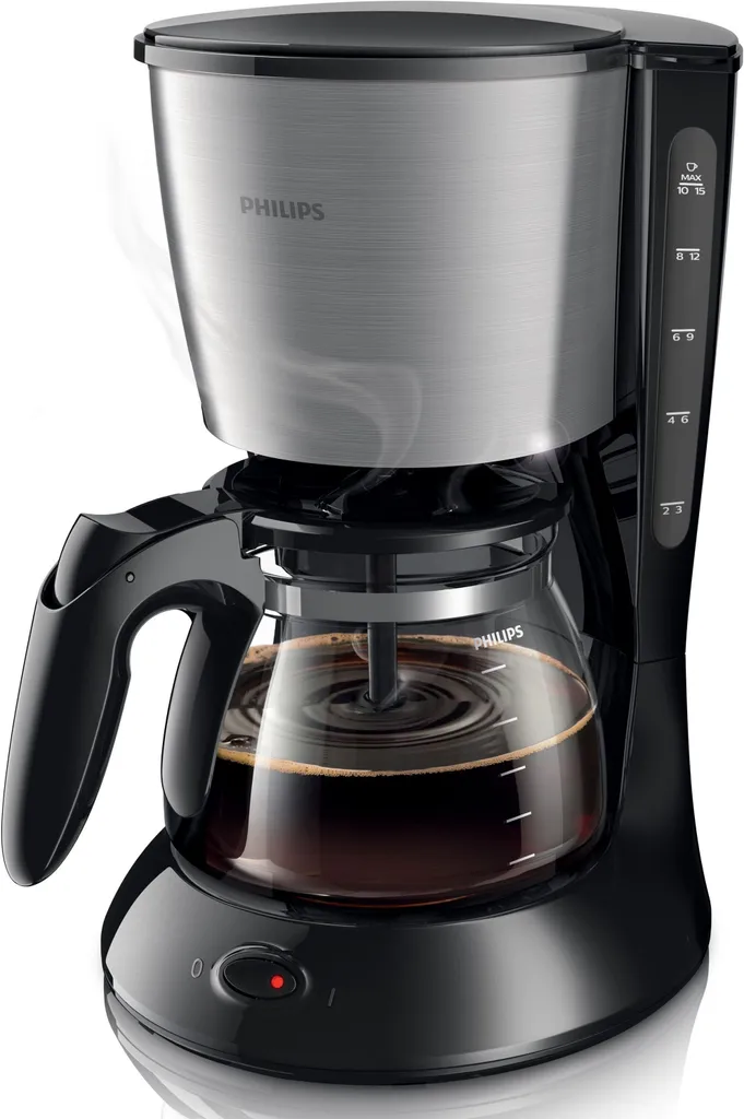 Cafetière filtre Philips Daily Collection Noir - Machine à café 15 tasses