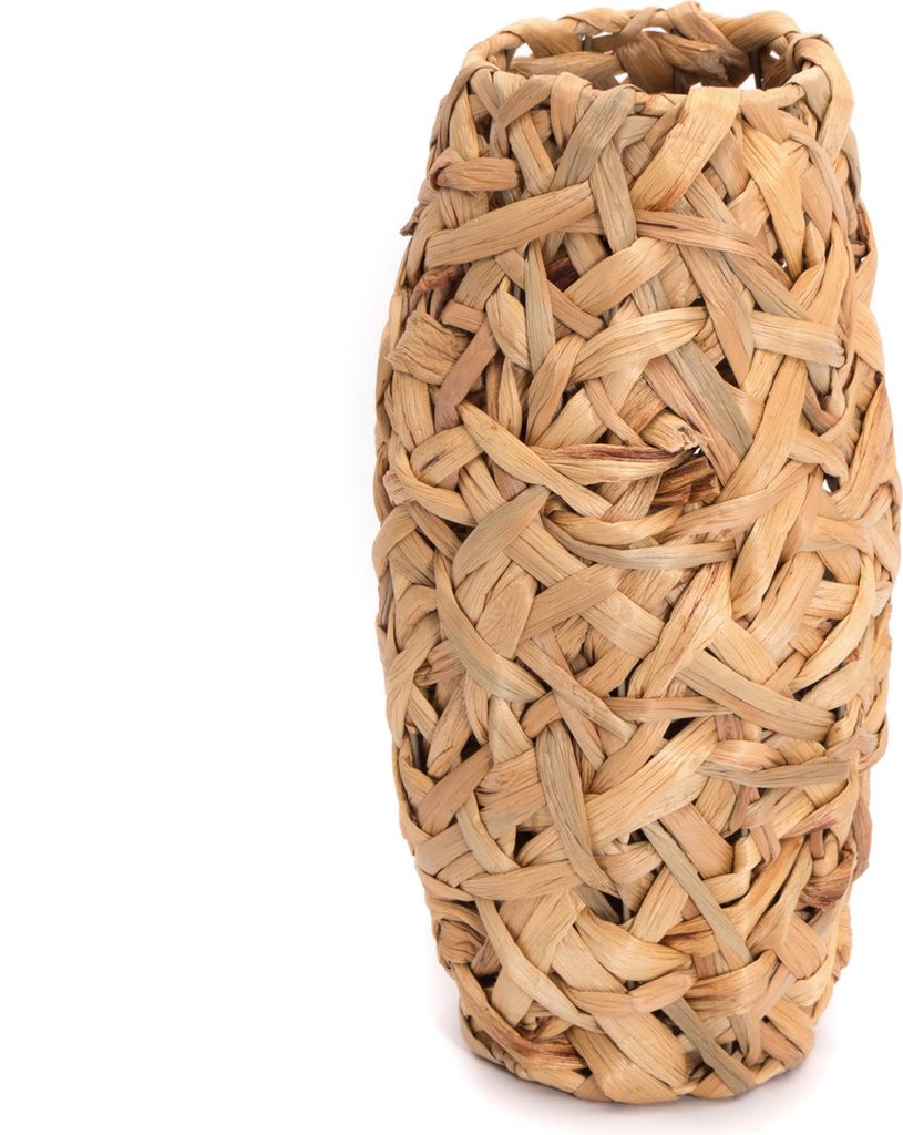 NATUR BODEN VASE "CALIDA" | 40 cm, Wasserhyazinthe | Produktbild 