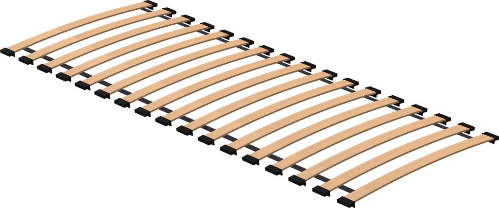 Rahmen aus Federleisten FLEX 200x80 (17 Leisten) Produktbild 