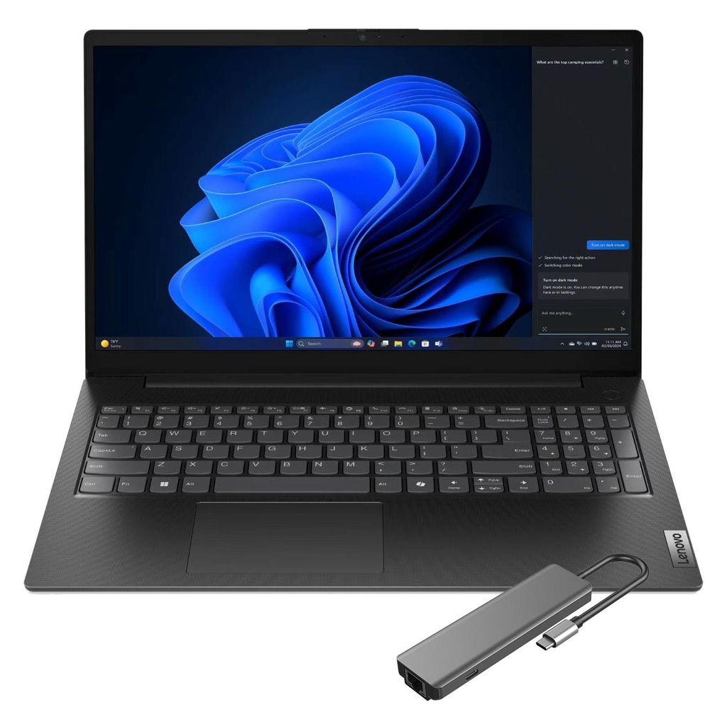 Lenovo V15 G5 IRL 15,6" FHD Intel Core i5 13420H 8GB DDR5 RAM 512GB SSD matt WIN11 Pro + Dockingstation ST-T605