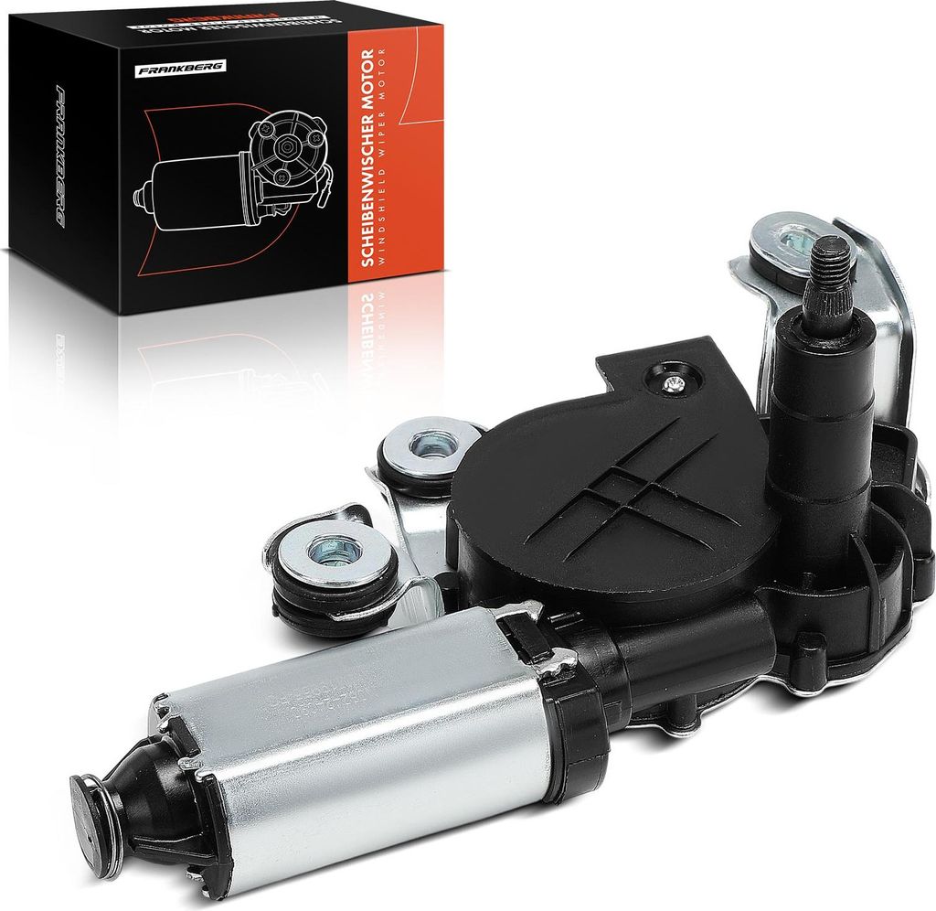 Frankberg 1x Wischermotor Scheibenwischermotor Hinten für Skoda Octavia II Combi 1Z5 2.0L