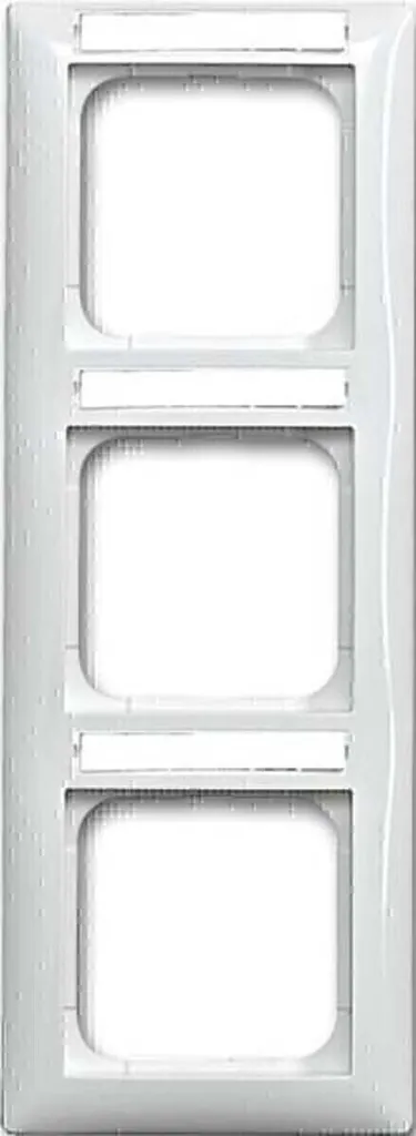 Busch-Jaeger 1723 NS-914 Cadre 3 Postes Inscriptionnable Pur Blanc