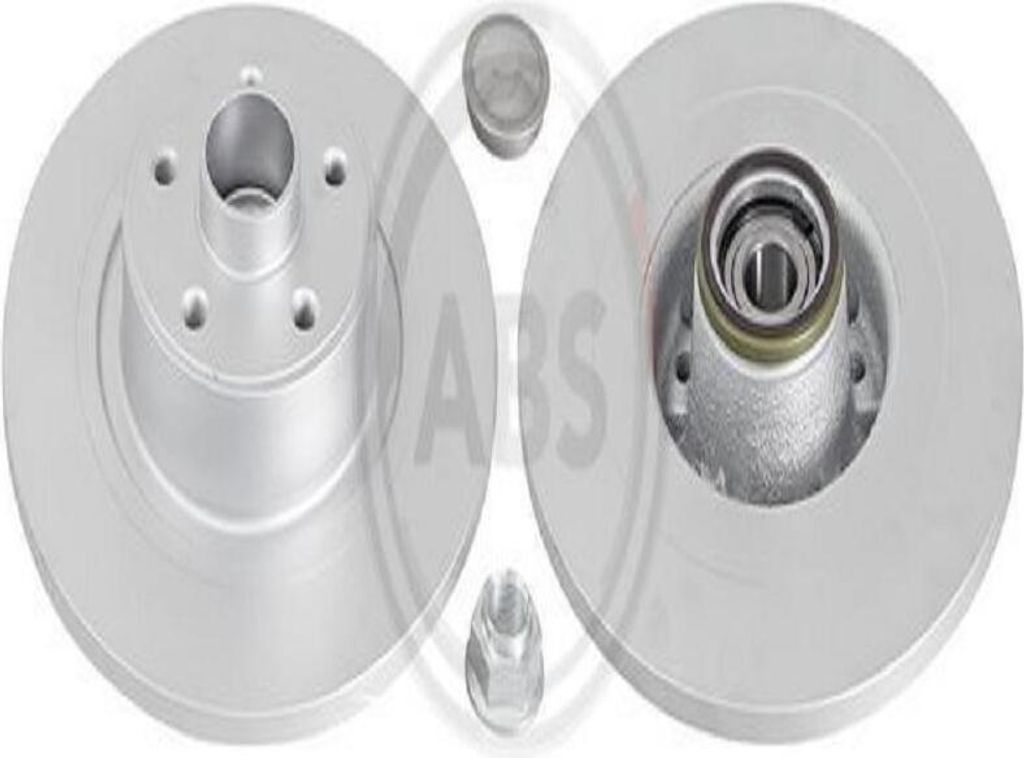2x A.B.S. Bremsscheibe 17451C für RENAULT ESPACE IV (JK0/1_) VEL SATIS (BJ0_)