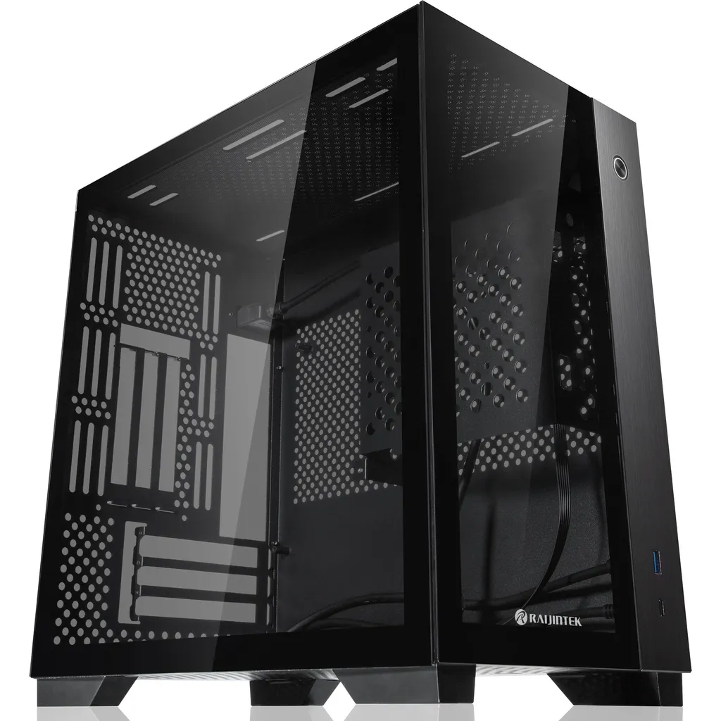 RAIJINTEK PAEAN Mini Boîtier ITX Noir : Fini l'Encombrement et la Chauffe