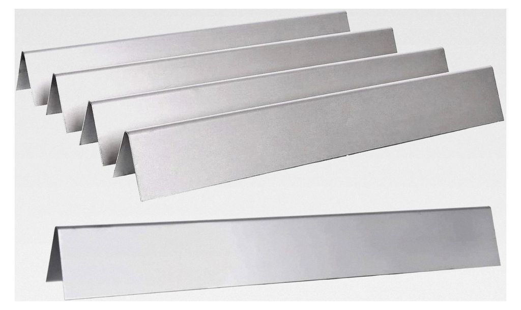 Flavorizer Bars aus Edelstahl für Weber Genesis Silver A, Spirit 200 Serie E/S200 E/S-210, Spirit 500 mit seitlichem Steuerknopf, 5 Stück
