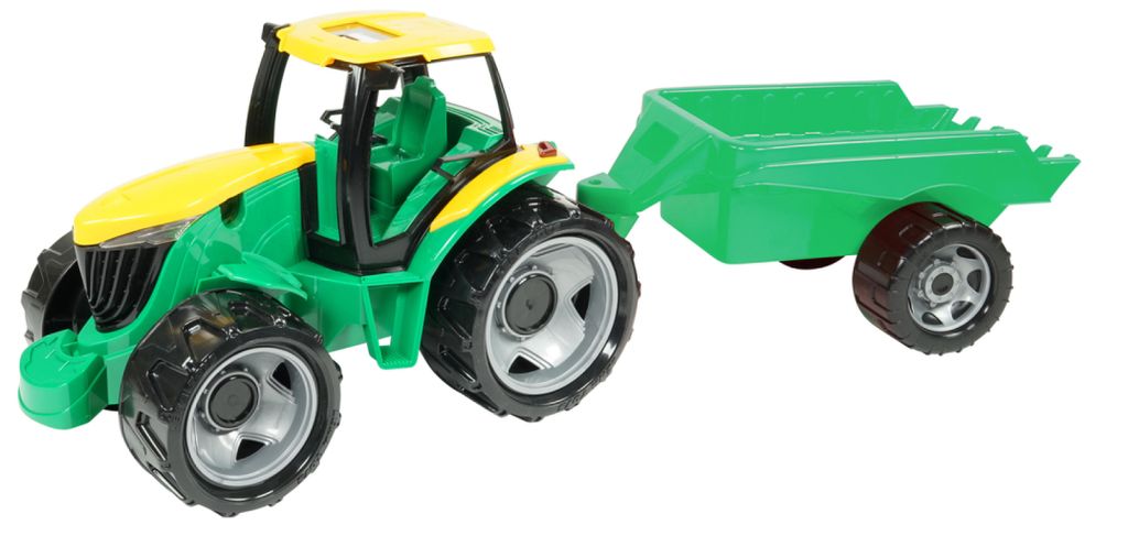LENA® Starke Riesen Traktor mit Anhänger, mit Schiebedach, Produktbild 