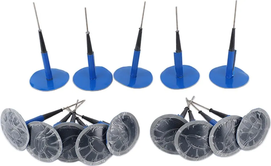 14 Patchs Crevaison 250UL 6mm Mushroom Plug pour Pneu Auto Moto - 3
