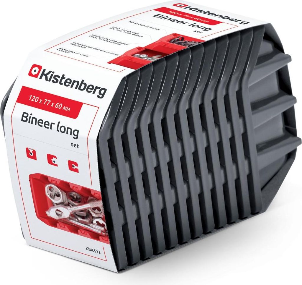 Kistenberg KBILS12-S411 offener Werkzeugkastensatz Produktbild 