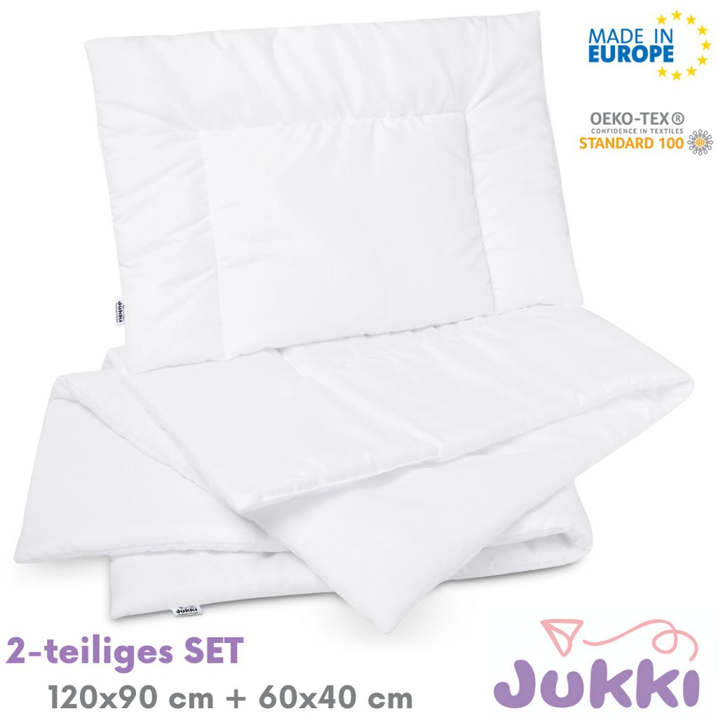 JUKKI® Kinderbettdecke SET Bettdecke 90x120