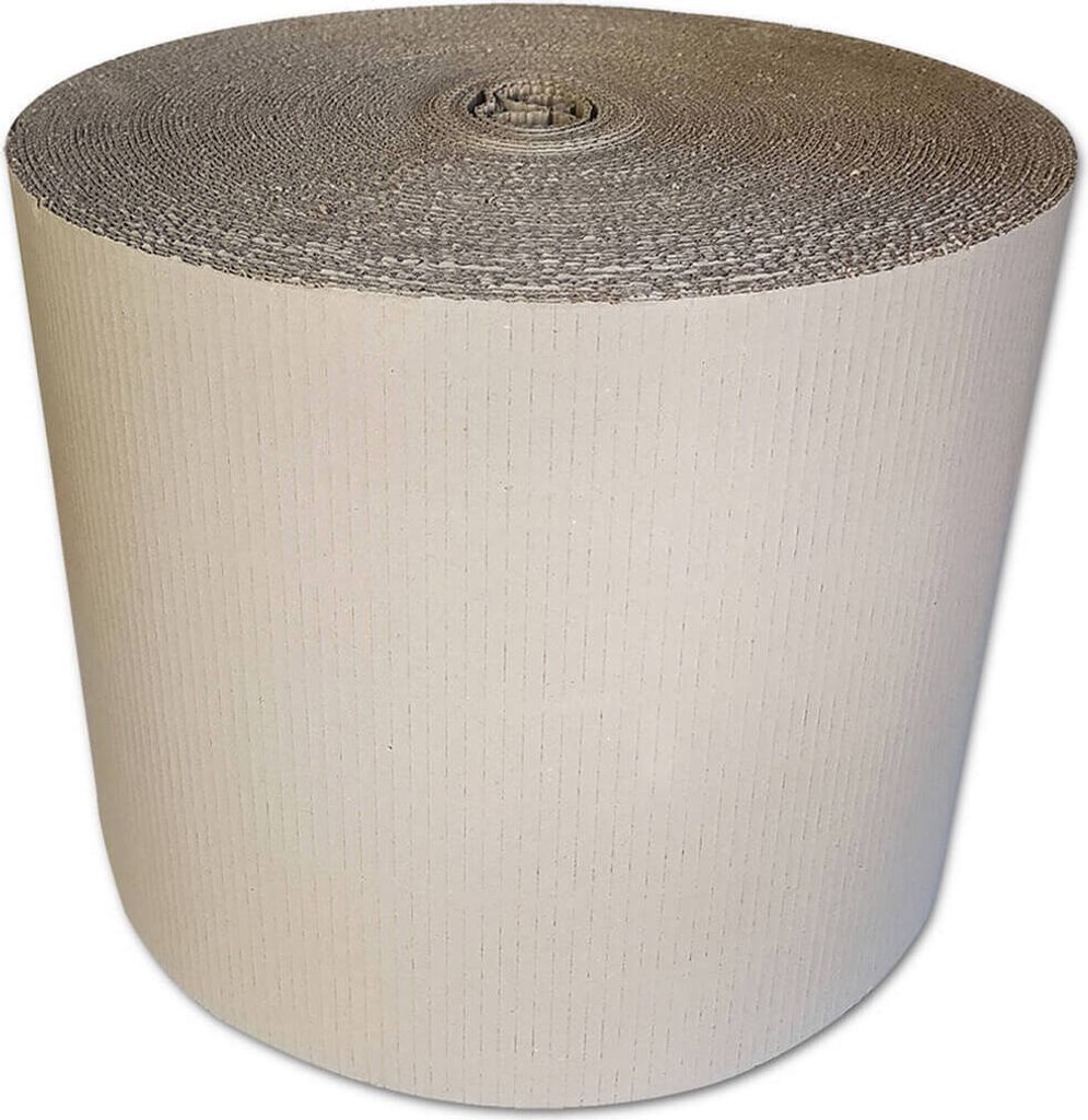 Rollenwellpappe 40 cm x 70 m C-Welle 1 wellig Wellpappe auf Rolle
