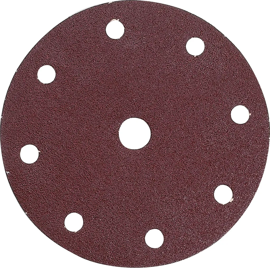 Disques de Ponçage 150 mm Grain 80 pour Ponceuse Excentrique - 50 pcs