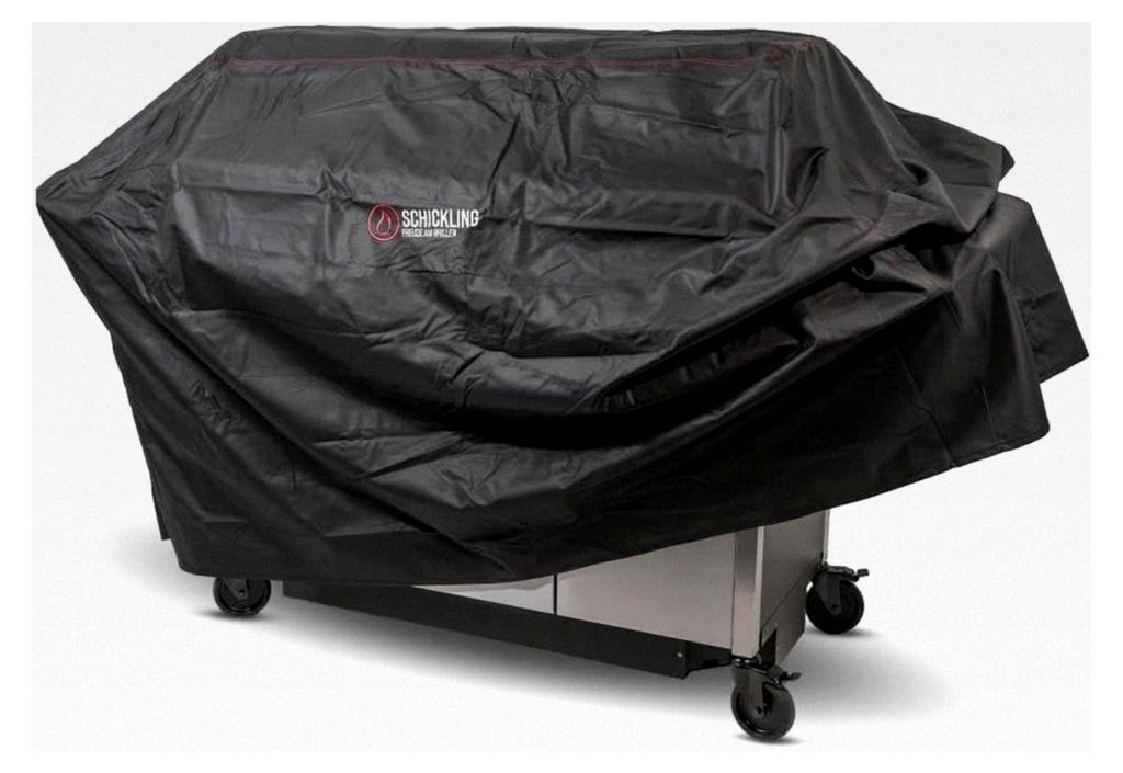Wetterfeste Grillabdeckung XXL - Abdeckhaube für Grill - Wasserdichte Grillhaube - BBQ Cover - 125(H) x 69(T) x 194(B) cm - UV-beständig - Materi...