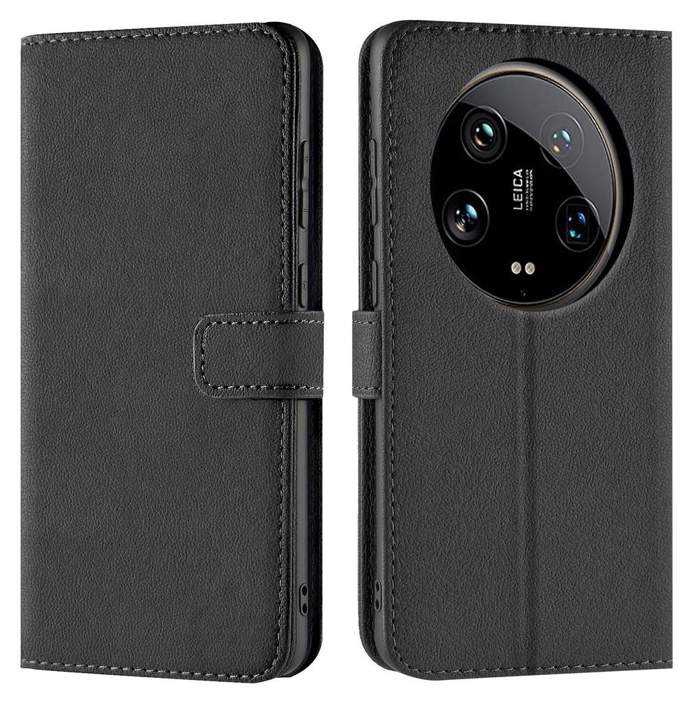 Book Case für Xiaomi 14 Ultra Hülle Flip Cover Handy Tasche Schutz Hülle Etui