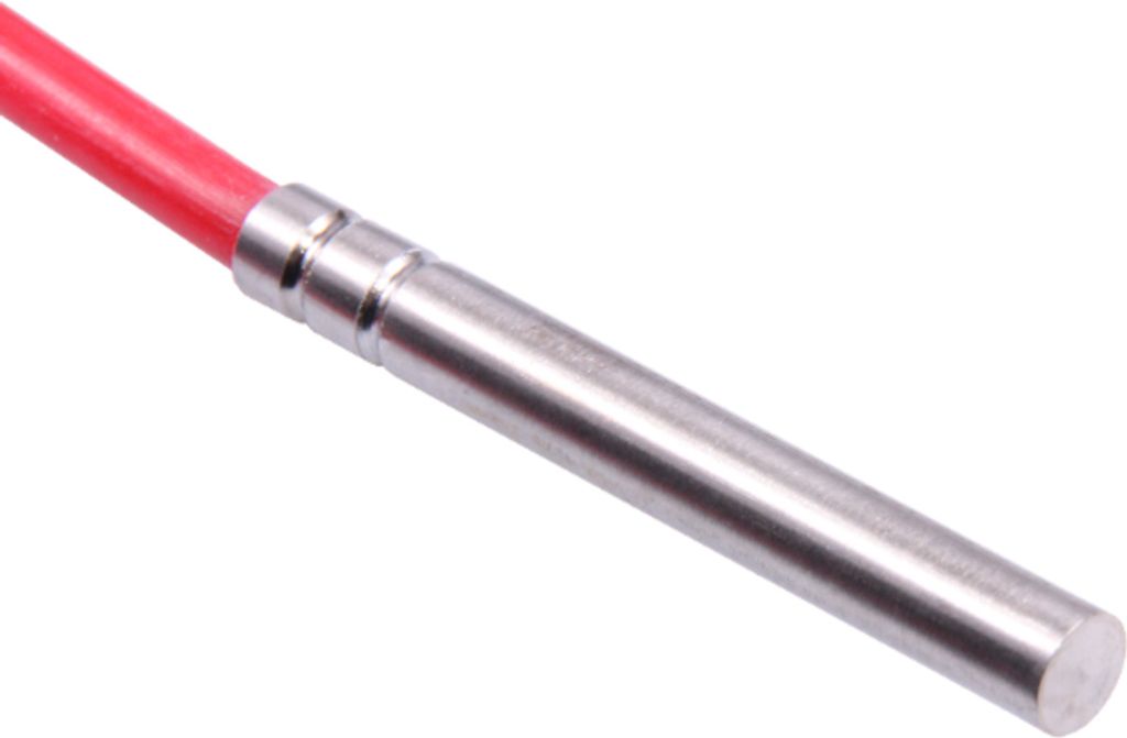 Senzor teploty PT1000 Silikonový kabel 1 metr Obrázek produktu 1