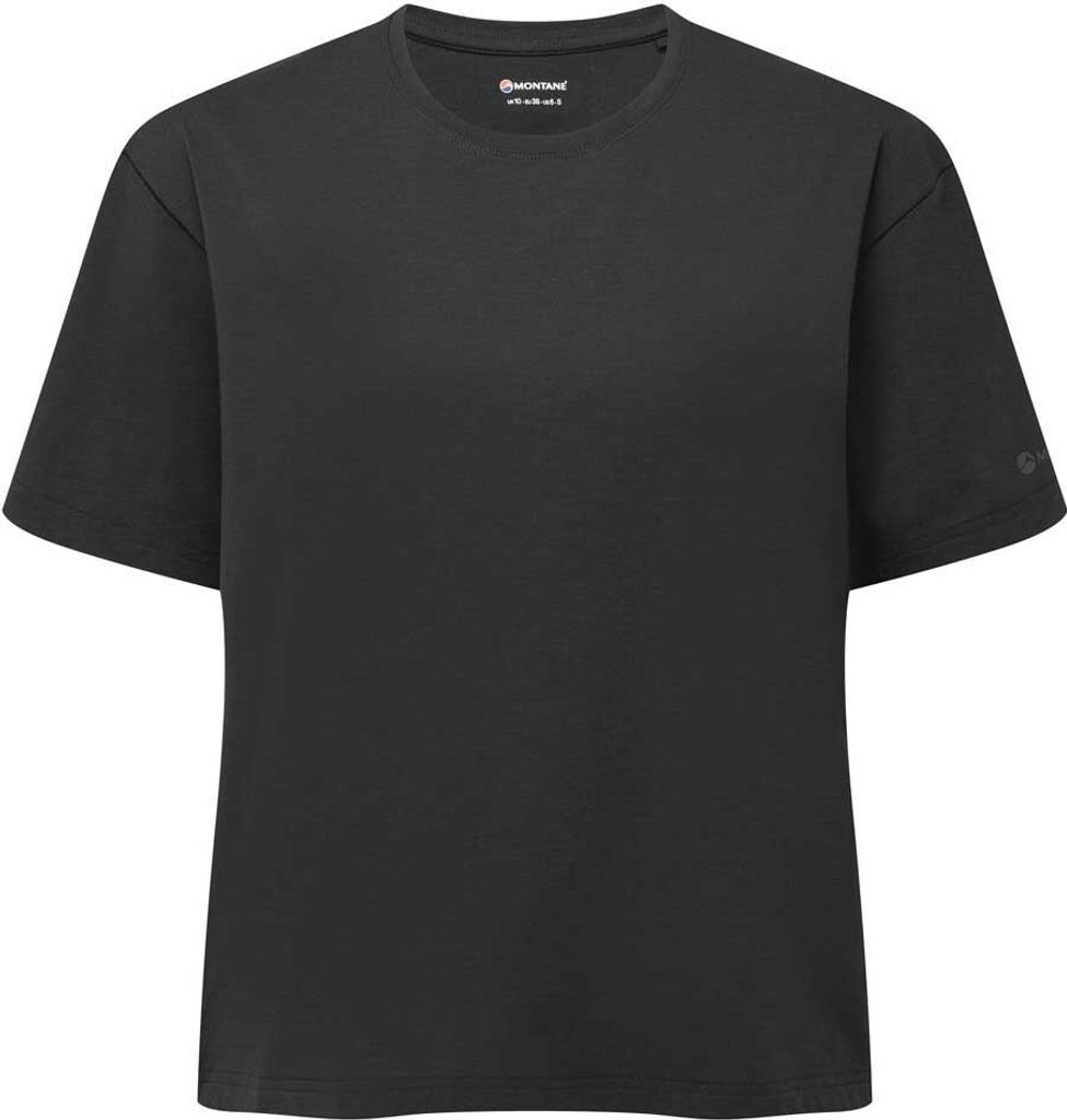 Montane Alhena Kurzarm-t-shirt Schwarz 36 Frau Schwarz 36