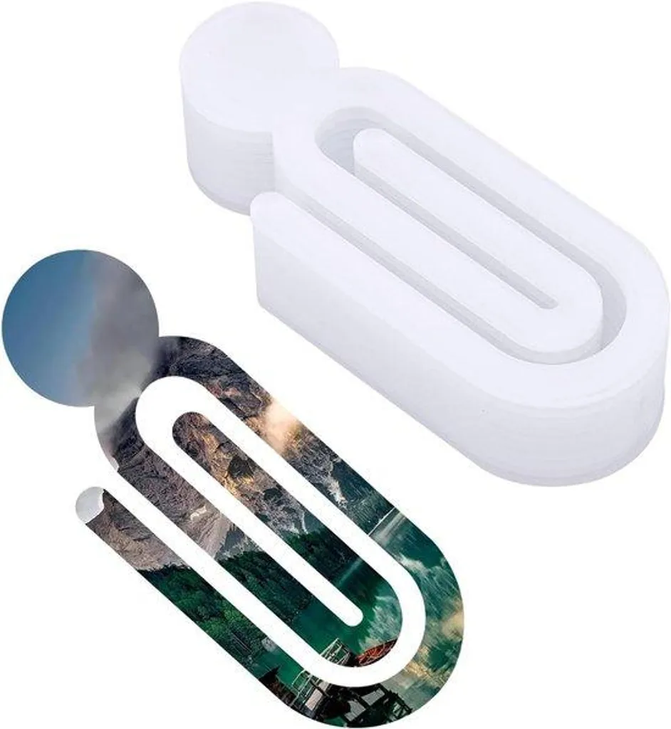 Grand trombone blanc en acrylique 12,7 cm pour classement et bureau