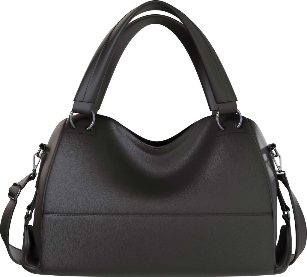 Damen Vegane Shopper Tasche Hobo Bag Umhänge Tasche  30669 Produktbild 