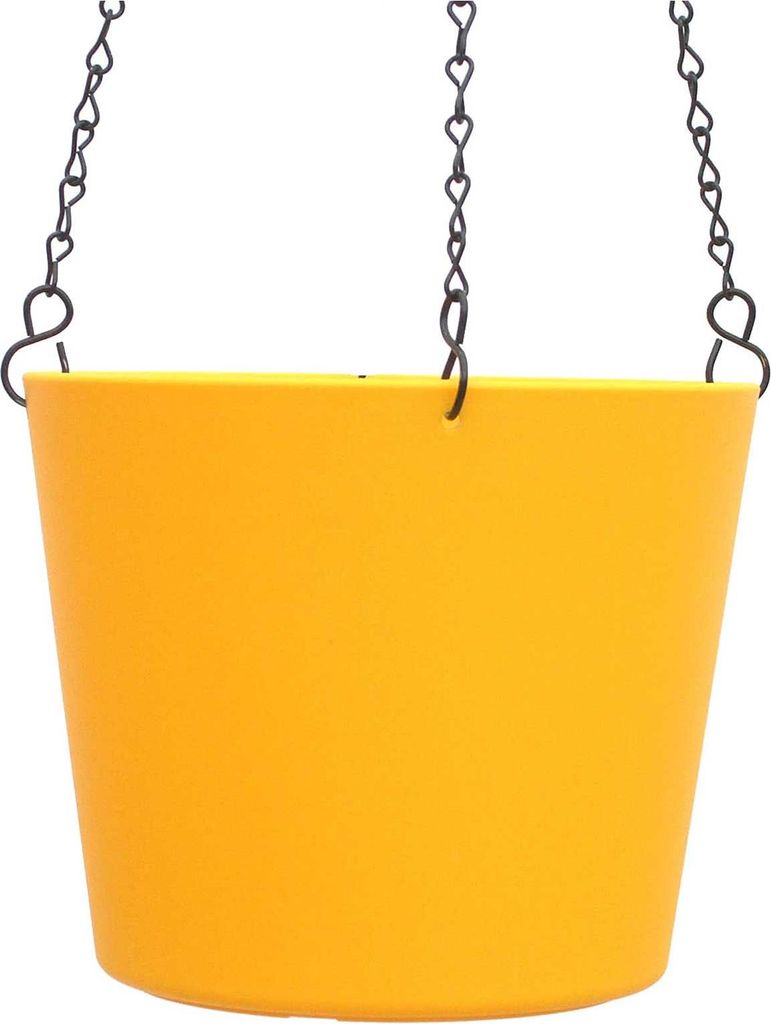 Kunststoff Ampel-Flori 16 gelb Ø 16.0cm Höhe 13.5cm