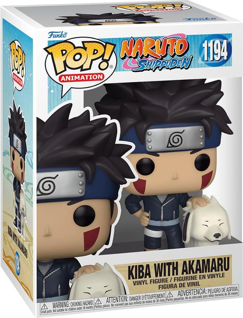 Naruto Shippuden - Kiba With Akamaru 1194 - Funko Pop! - Produktbild 
