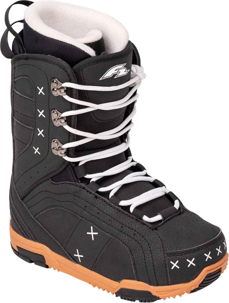 F2 Damen Snowboard Softboots Freedom Gr. 42,5 (MP 27,5) Schwarz 2024/25