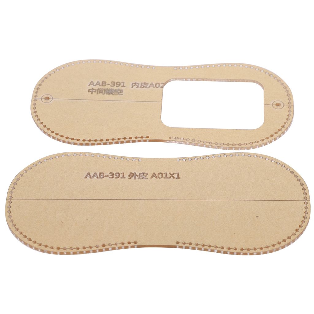 Acryl-Schablone,Acryl-Leder-Muster,DIY-Acryl-Schablone,Hand-Made-Acryl-Schablone,Leder Münze Geldbörse Acryl-Schablone,Leder Brieftasche Vorlage