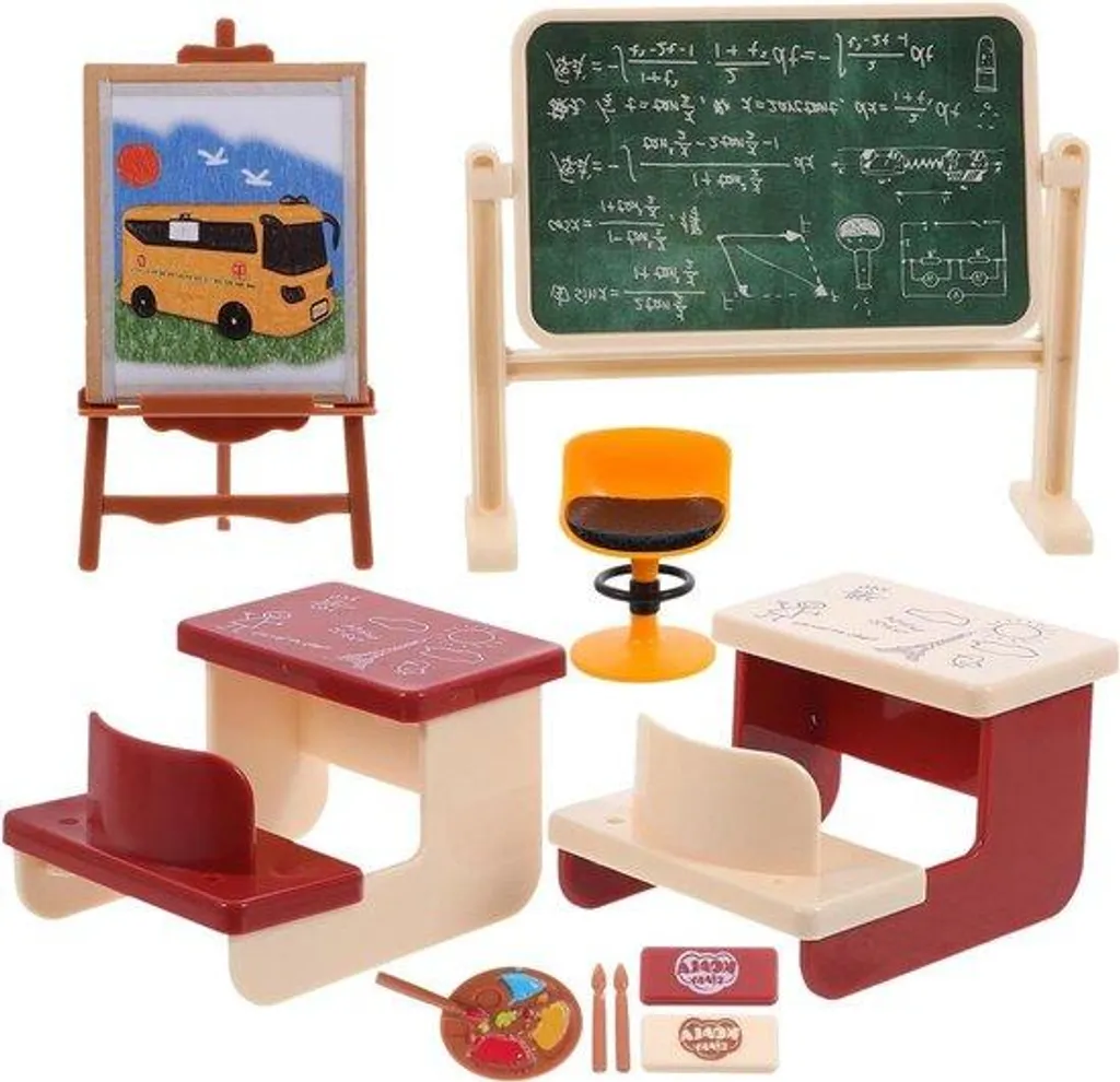 Mini-Bureau pour Enfant - Mobilier Scolaire Miniature Anti-Casse